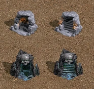 Heroes IV tunnel entrances and exits