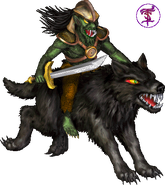 Wolf raider render