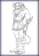 Minotaur as drawn by Nowa Morisaku-Yu