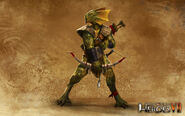 H7 lizardman artwork