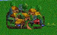 Farm town on the adventure map