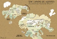 Lodwar on a fan-made map of Axeoth