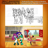 Mighty magiswords storyboards secret mission by artbylukeski-dbxbczs