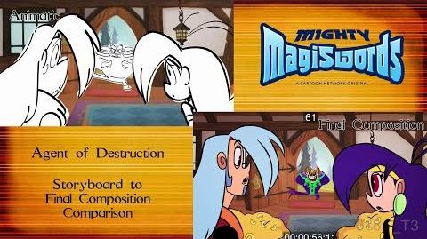 Behind the Magiswords Season 2! Agent of Destruction!