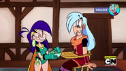 Vambre gives Prohyas their Mom's Broccoli Soup as his punishment.