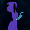 Mysterious Hooded Woman