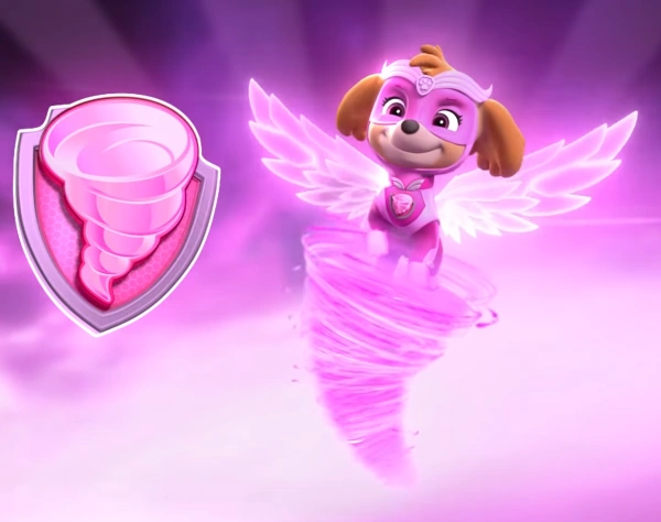 paw patrol mighty pups skye