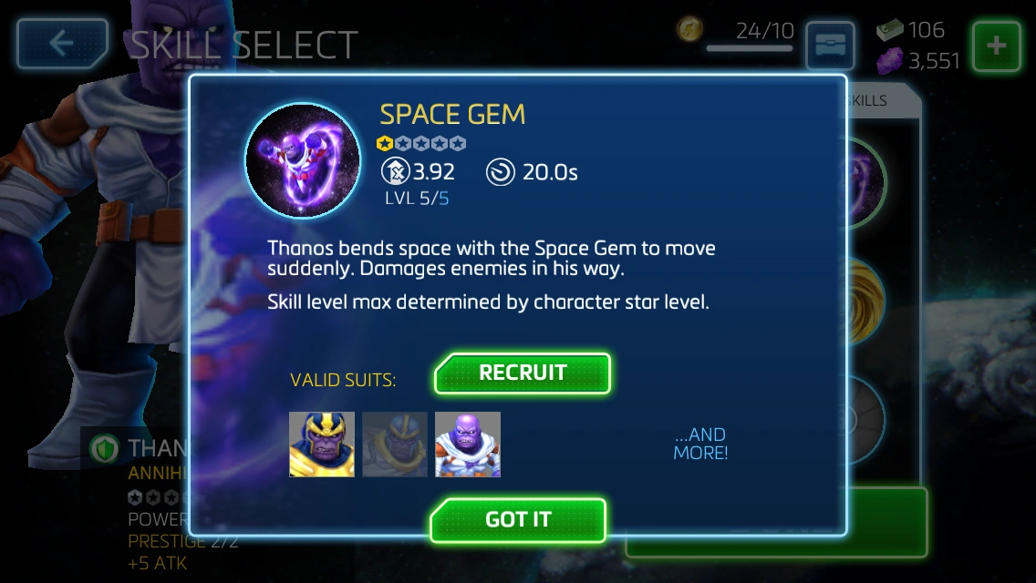 Space Gem Marvel mighty heroes Wikia Fandom
