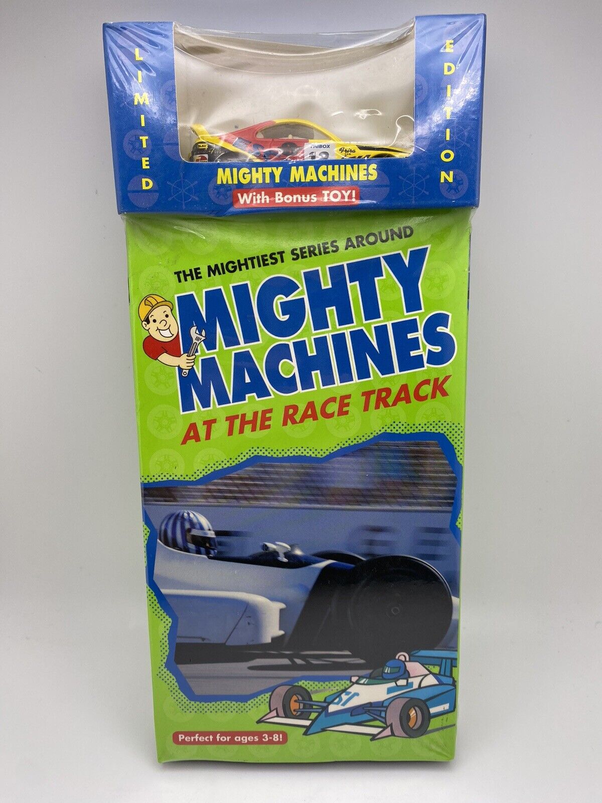 At the Race Track! | Mighty Machines Wikia | Fandom