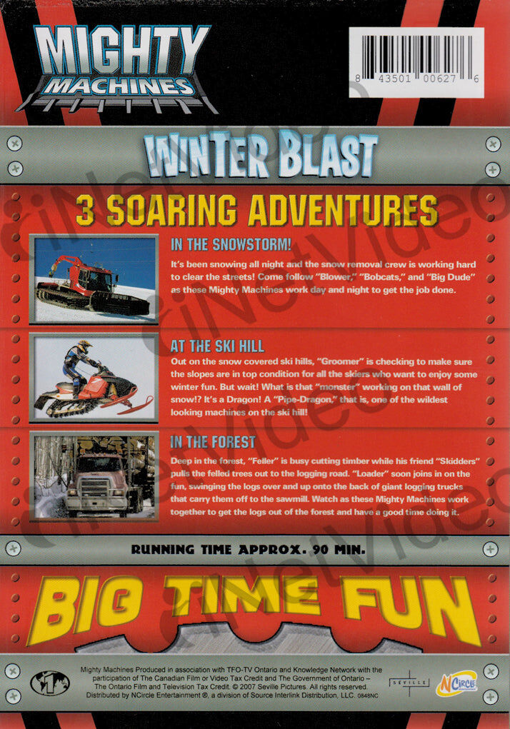 その他 Mighty Machines: Winter Blast [DVD] Amazon.com: Winter Blast : Mighty Machines, Mighty Machines