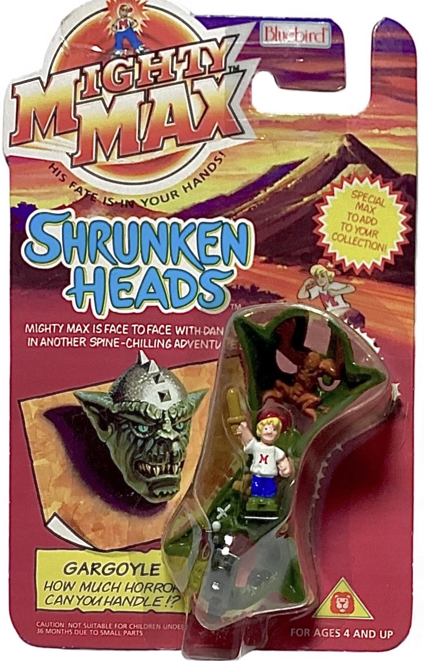 Mighty Max Dr Zygote Sealed Shrunken Head