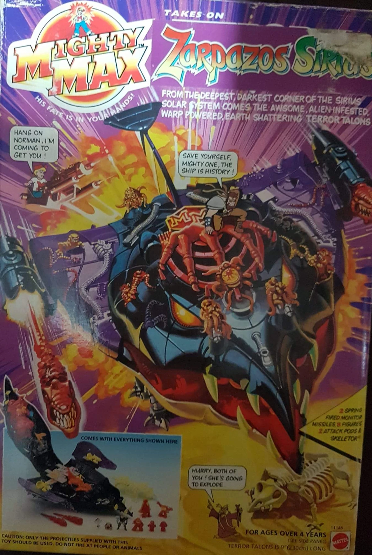 Mighty Max Takes on Terror Talons Mighty Max Wiki Fandom