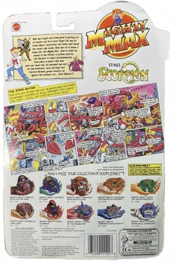 希少] マイティマックス スコーピオン Mighty Max ToySack | Doom