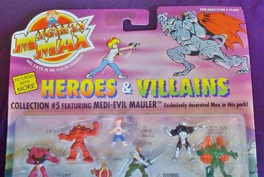 Mighty Max Crânes Diaboliques - Loup-Garou (Werewolf) - Neuf Sous Blister
