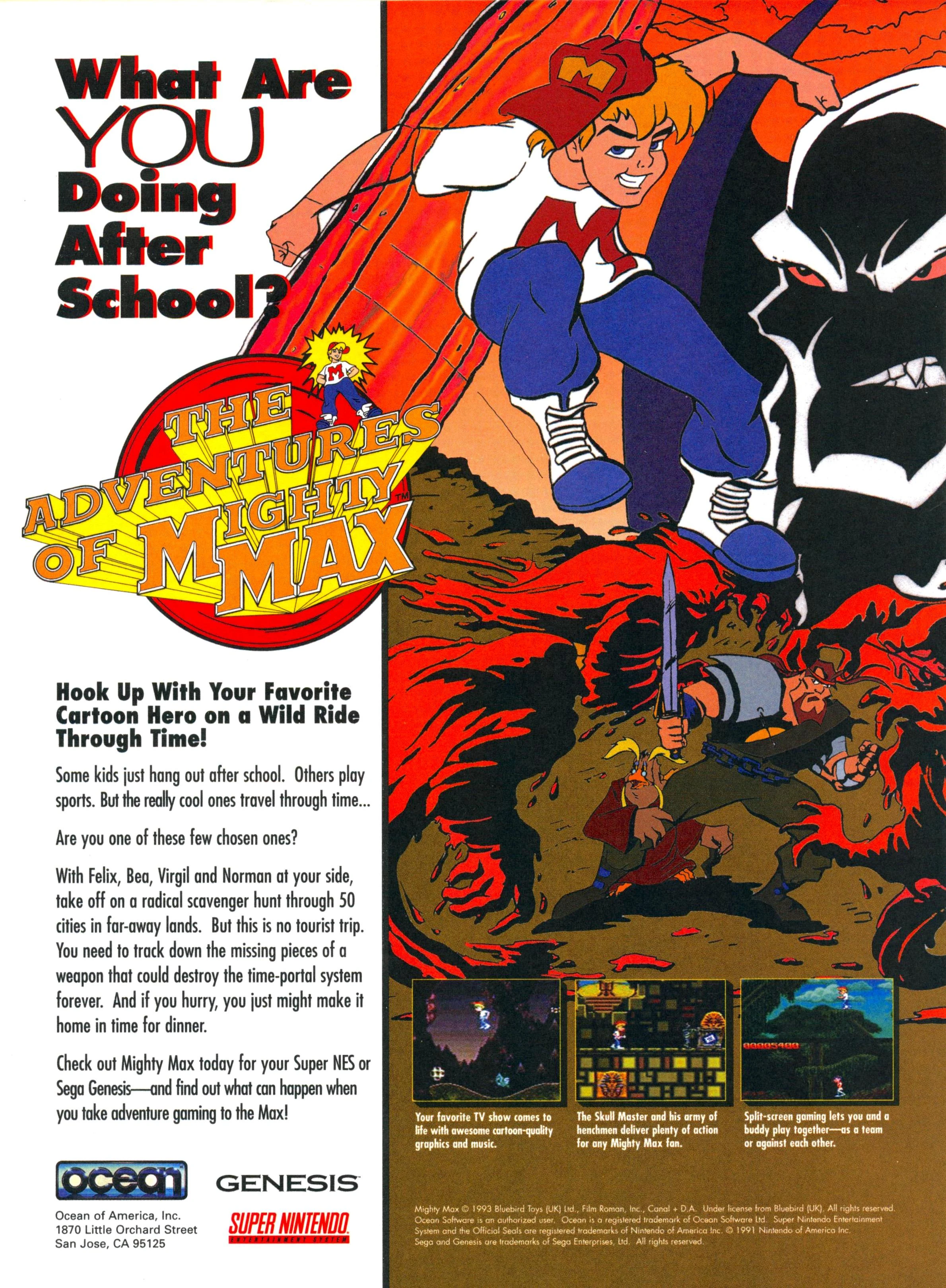 The Adventures of Mighty Max (video game) | Mighty Max Wiki