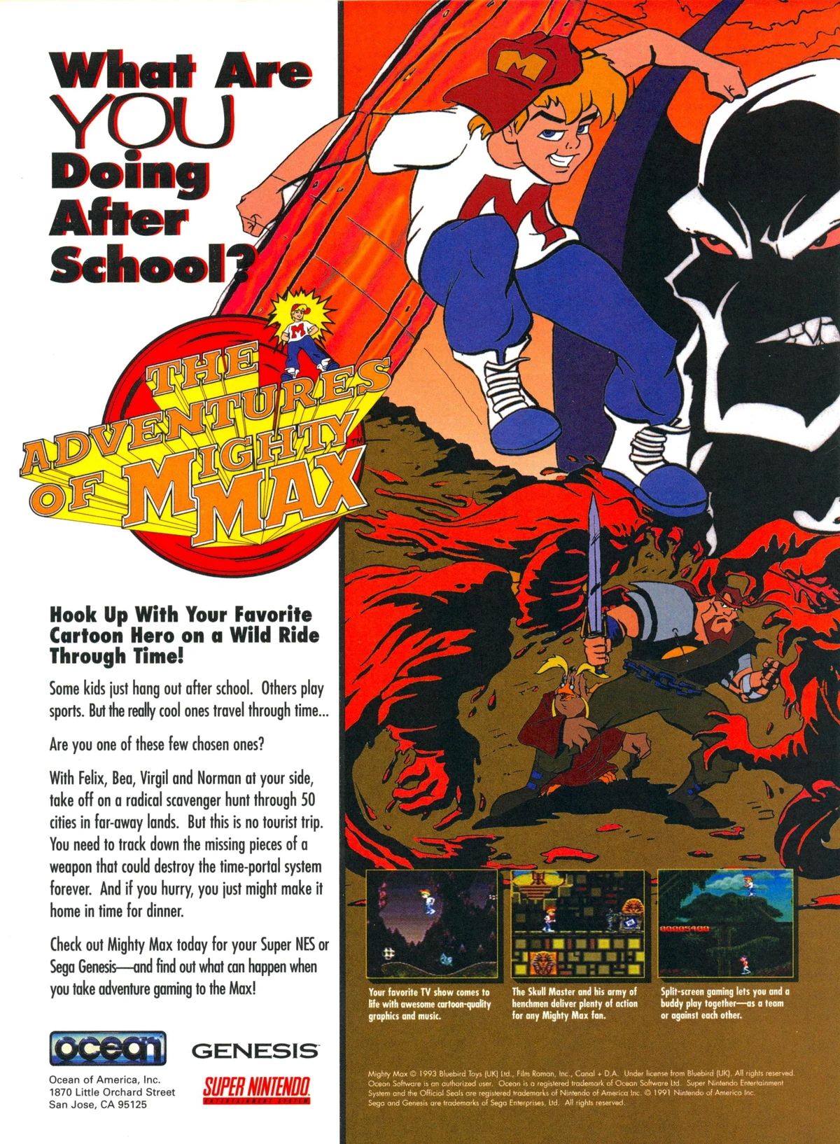 The Adventures of Mighty Max (video game) Mighty Max Wiki Fandom