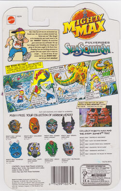 Mighty Max Pulverizes Sea Squirm | Mighty Max Wiki | Fandom