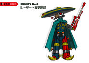 Mighty No. 8's current design