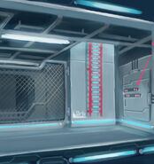 Concept art for the interior.