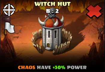 Turf war tile: Witch Hut