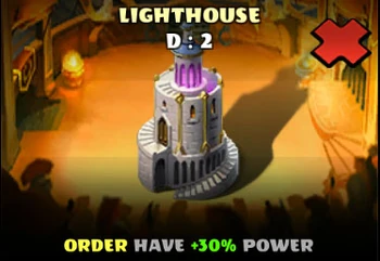 Turf war tile: Lighthouse