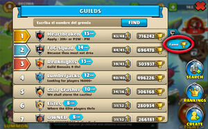 guild ranks fame