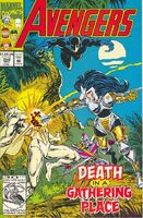 Avengers #356 "Death in a Gathering Place" Release date: September 15, 1992 Cover date: November, 1992