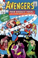 Avengers #7 "Their Darkest Hour!" Release date: June 10, 1964 Cover date: August, 1964