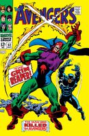 Avengers #52 "Death Calls for the Arch-Heroes!" Release date: March 6, 1968 Cover date: May, 1968