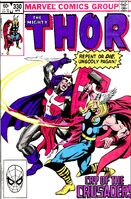 Thor #330 "The Coming of the Crusader!" Release date: January 4, 1983 Cover date: April, 1983