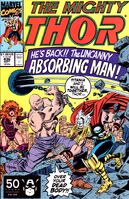 Thor #436 "Savage Reunion!" Release date: July 24, 1991 Cover date: September, 1991