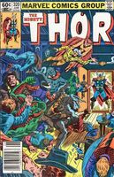 Thor #320 "Blake's Menagerie" Release date: March 2, 1982 Cover date: June, 1982
