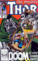 Thor #409 "Doom Is Only Sixty Seconds Away!" Release date: July 25, 1989 Cover date: November, 1989