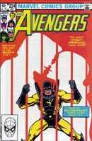 Avengers #224 "Two from the Heart" Release date: July 6, 1982 Cover date: October, 1982