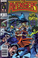 Avengers #291 "Shadows of the Future Past!" Release date: January 19, 1988 Cover date: May, 1988