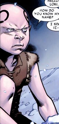 Loki Laufeyson (Earth-616) as a child