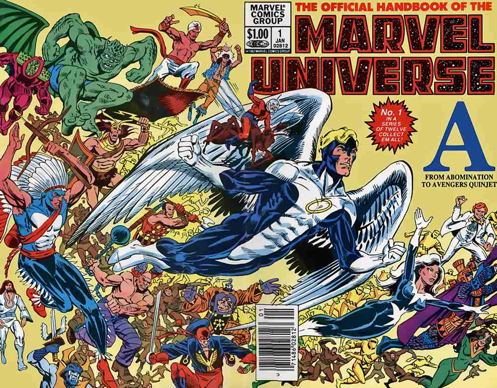 Comic Book Collecting, Starfox … Official Handbook of the Marvel Universe