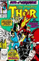 Thor #412 "Introducing...The New Warriors!" Release date: September 26, 1989 Cover date: December, 1989
