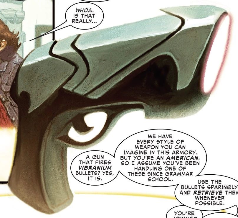 Vibranium Gun The Mighty Thor Fandom