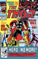 Thor #442 "The Day of His Return!" Release date: November 13, 1991 Cover date: January, 1992