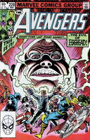 Avengers #229 "Final Curtain!" Release date: December 7, 1982 Cover date: March, 1983