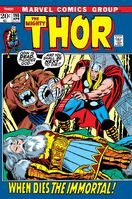 Thor #198 "...And Odin Dies!" Release date: January 4, 1972 Cover date: April, 1972