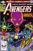 Avengers #219 "...By Divine Right!" Release date: February 9, 1982 Cover date: May, 1982