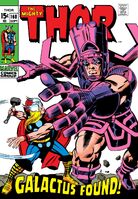 Thor #168 "Galactus Found!" Release date: July 8, 1969 Cover date: September, 1969