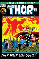 Thor #203 "They Walk Like Gods!" Release date: June 13, 1972 Cover date: September, 1972