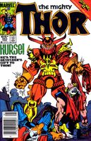 Thor #363 "This Kursed Earth...!" Release date: October 15, 1985 Cover date: January, 1986