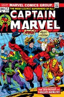 Captain Marvel #31 "The Beginning of the End!" Release date: December 4, 1973 Cover date: March, 1974