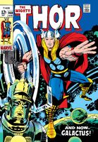 Thor #160 "And Now...Galactus" Release date: November 5, 1968 Cover date: January, 1969