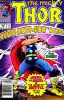 Thor #400 "Lest the Heavens Perish!" Release date: October 25, 1988 Cover date: February, 1989