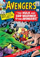 Avengers #3 "The Avengers meet Sub-Mariner!" Release date: November 6, 1963 Cover date: January, 1964